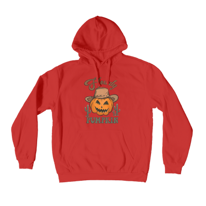 HOWDY PUMPKIN Premium Adult Hoodie - DirectlyPersonalised