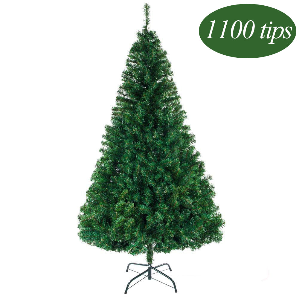 7ft 1100 Branch Christmas Tree - Decorative Christmas Tree 210cm - DirectlyPersonalised