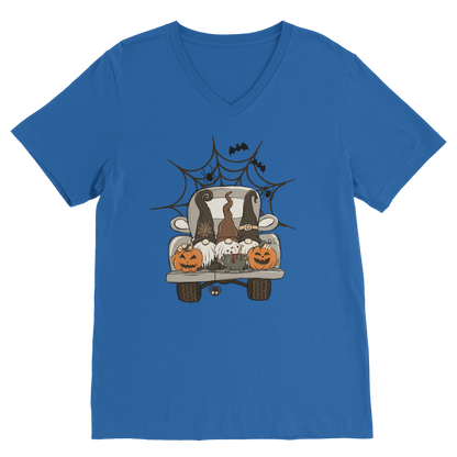 LETS GET SPOOKY Premium V-Neck T-Shirt - DirectlyPersonalised