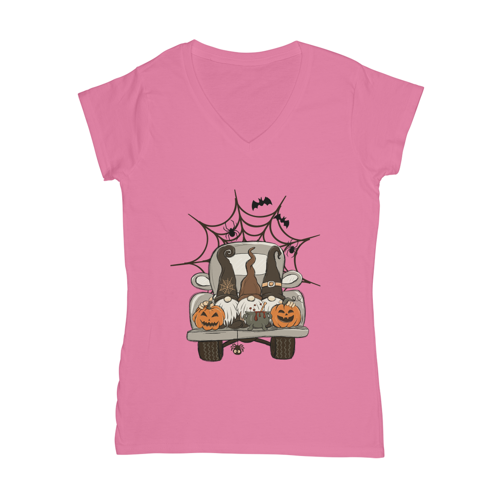 LETS GET SPOOKY Classic Women's V-Neck T-Shirt - DirectlyPersonalised