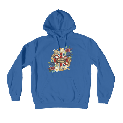 GOD SAVE THE KING Premium Adult Hoodie - DirectlyPersonalised