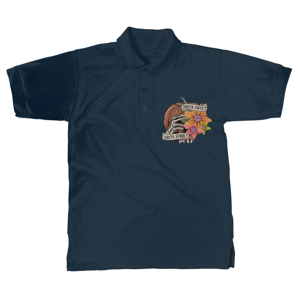 SORTA SWEET - SORTA SPOOKY Classic Women's Polo Shirt - DirectlyPersonalised