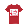 Daddy's my Valentine Organic Jersey Kids T-Shirt