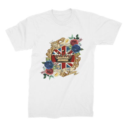 GOD SAVE THE KING Premium Jersey Men's T-Shirt - DirectlyPersonalised