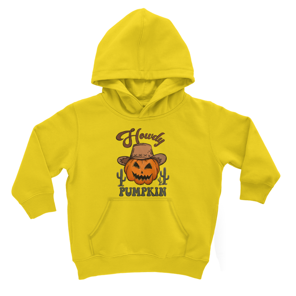 HOWDY PUMPKIN Classic Kids Hoodie - DirectlyPersonalised