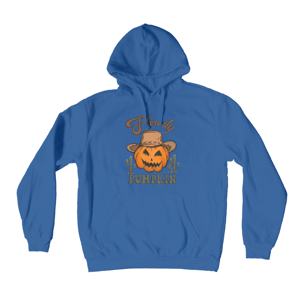 HOWDY PUMPKIN Premium Adult Hoodie - DirectlyPersonalised
