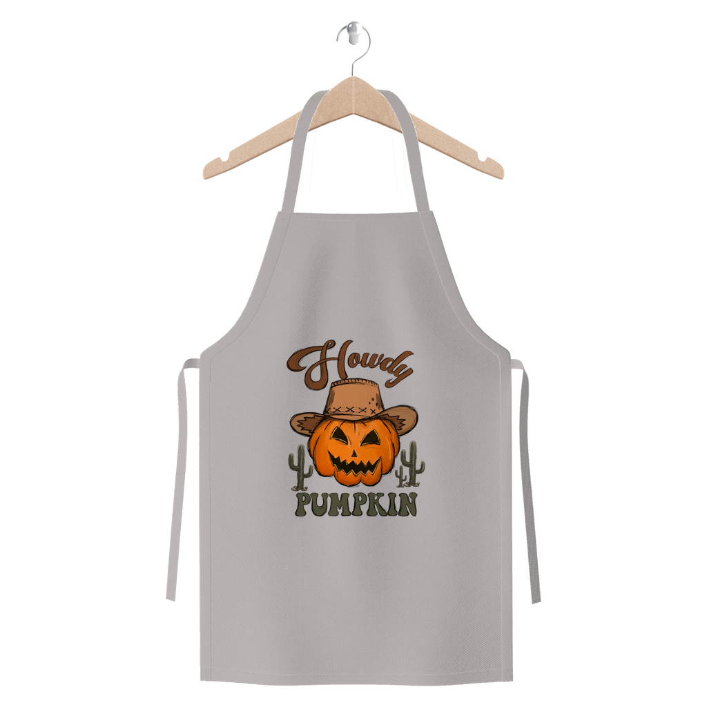 HOWDY PUMPKIN Premium Jersey Apron - DirectlyPersonalised