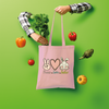 PEACE LOVE EASTER Shopper Tote Bag