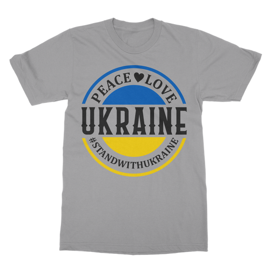 STAND WITH UKRAINE Classic Adult T-Shirt - DirectlyPersonalised