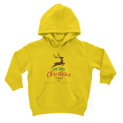 My First Christmas Colour Classic Kids Hoodie