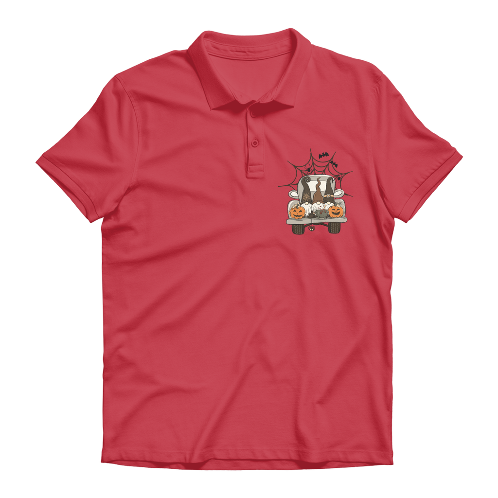 LETS GET SPOOKY Premium Adult Polo Shirt - DirectlyPersonalised