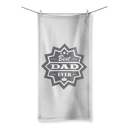 Best Dad Ever Sublimation All Over Towel - DirectlyPersonalised