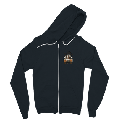LETS GET SPOOKY Classic Adult Zip Hoodie - DirectlyPersonalised