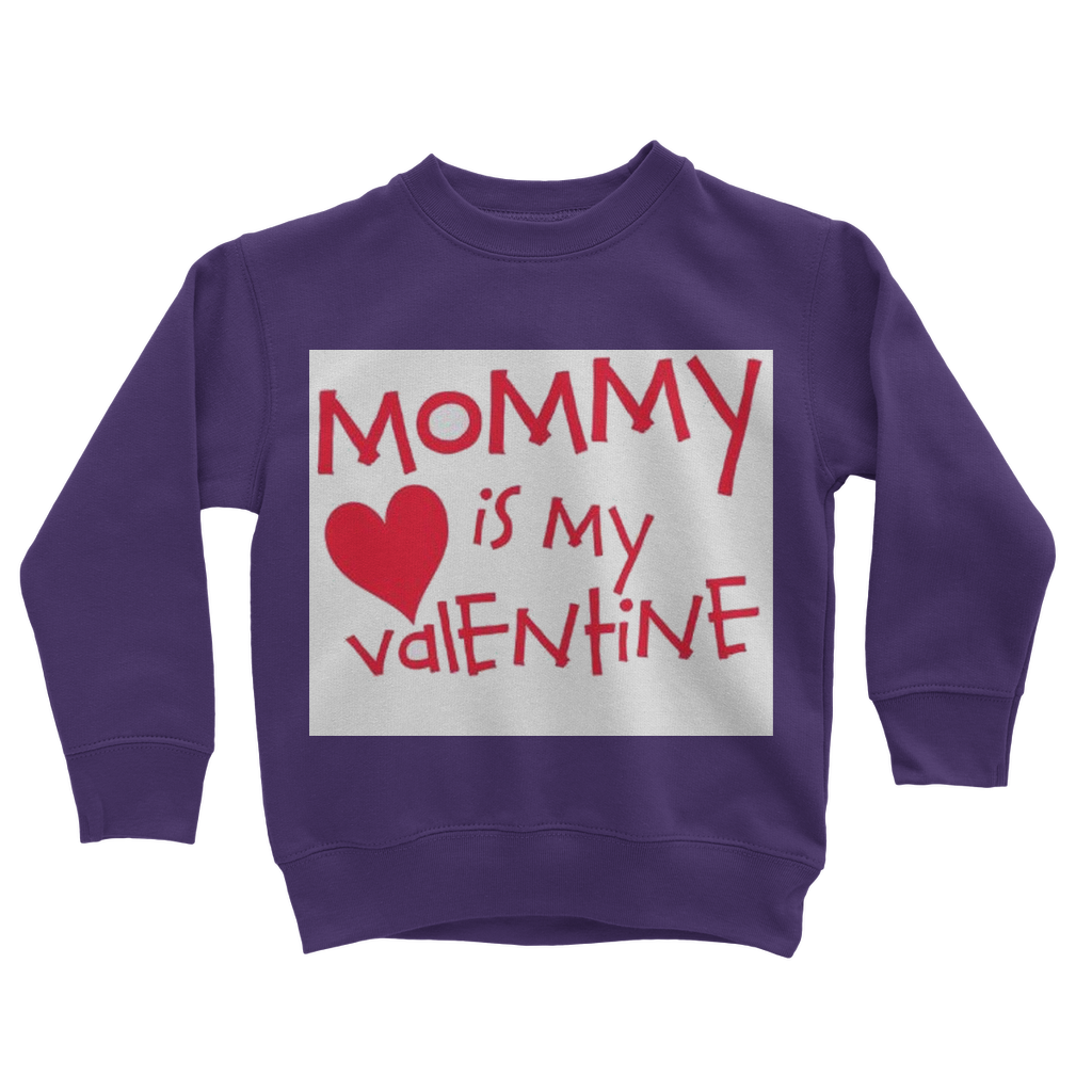 Mummys Valentine Classic Kids Sweatshirt - DirectlyPersonalised