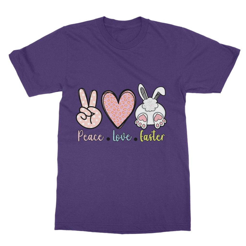 PEACE LOVE EASTER T-Shirt Dress - DirectlyPersonalised