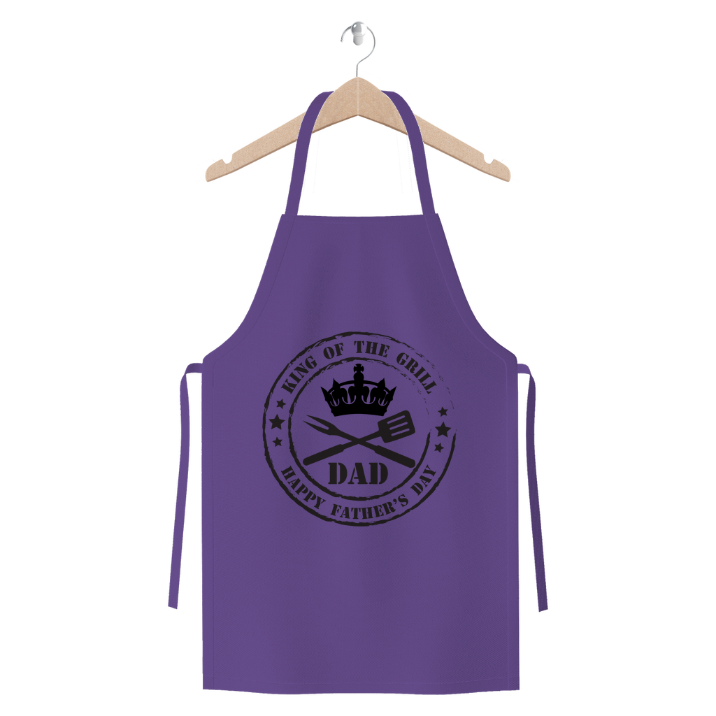 King of the Grill Premium Jersey Apron - DirectlyPersonalised