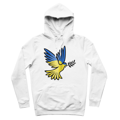 SUPPORT FOR UKRAINE 100% Organic Cotton Hoodie - DirectlyPersonalised