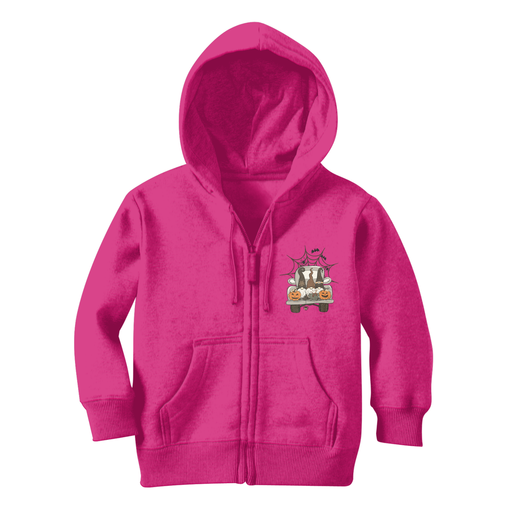 LETS GET SPOOKY Classic Kids Zip Hoodie - DirectlyPersonalised