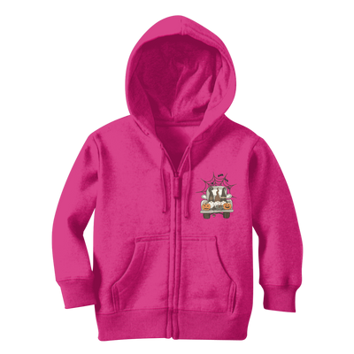 LETS GET SPOOKY Classic Kids Zip Hoodie