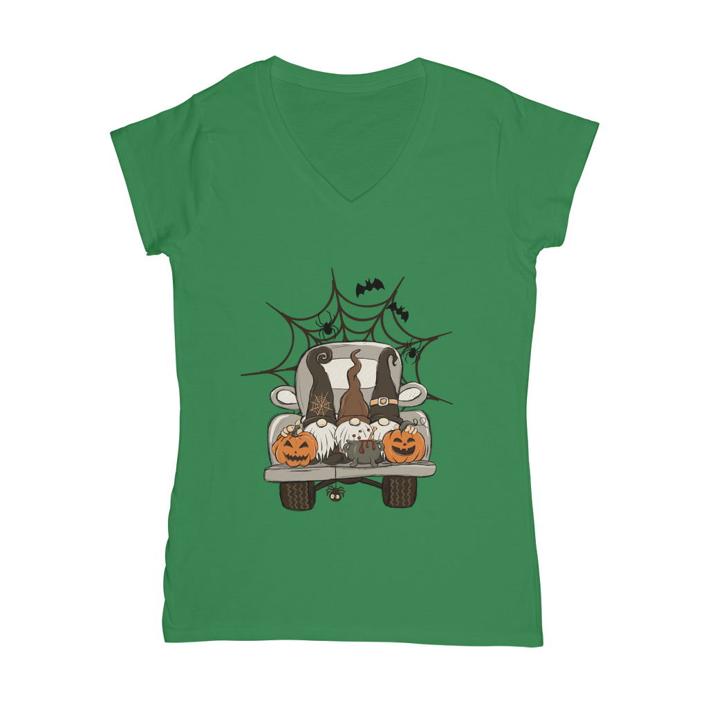 LETS GET SPOOKY Classic Women's V-Neck T-Shirt - DirectlyPersonalised