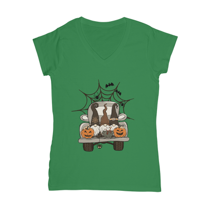 LETS GET SPOOKY Classic Women's V-Neck T-Shirt - DirectlyPersonalised