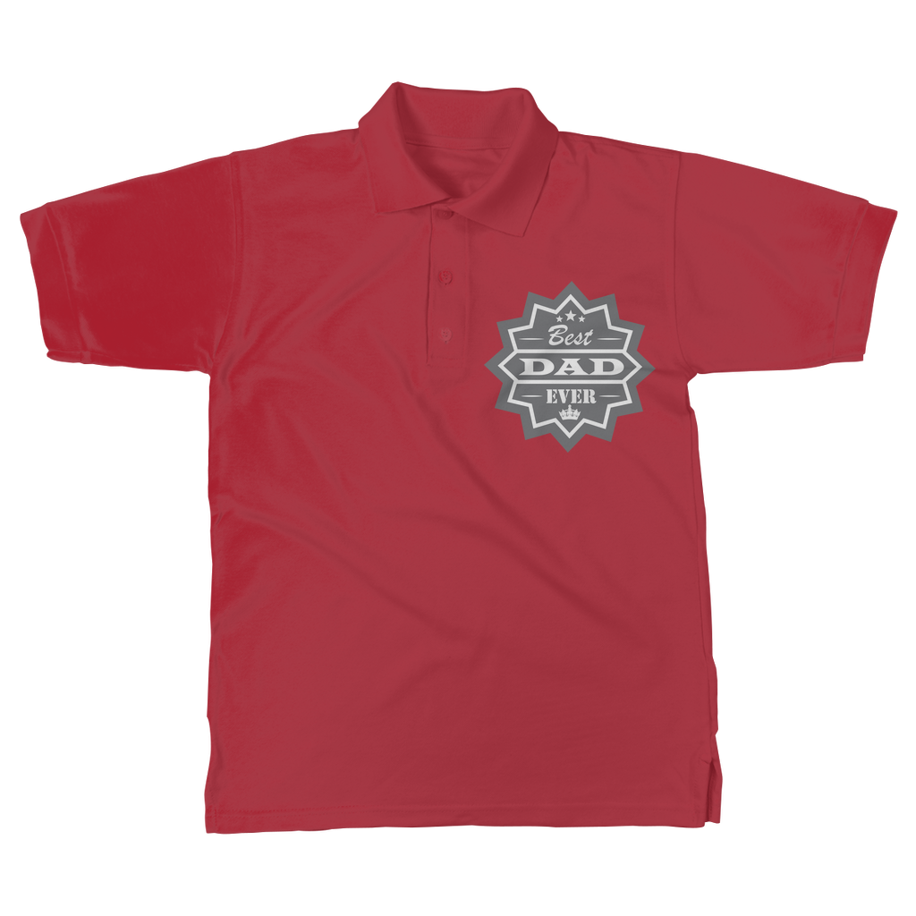 Best Dad Ever Classic Adult Polo Shirt - DirectlyPersonalised