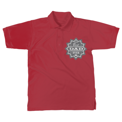Best Dad Ever Classic Adult Polo Shirt - DirectlyPersonalised