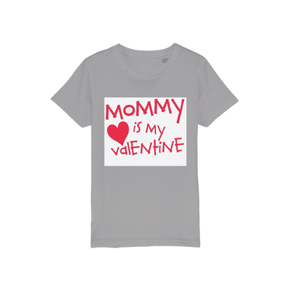 Mummys Valentine Organic Jersey Kids T-Shirt - DirectlyPersonalised