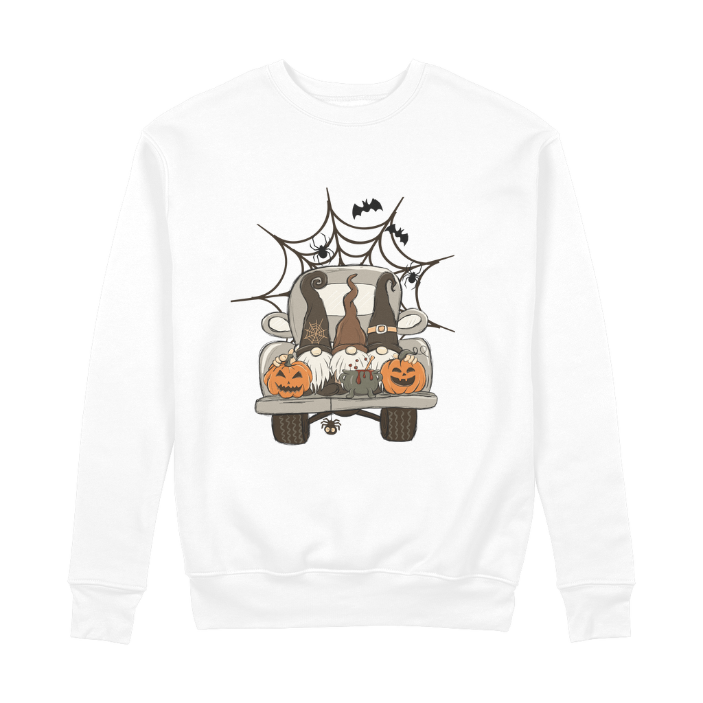 LETS GET SPOOKY 100% Organic Cotton Sweatshirt - DirectlyPersonalised