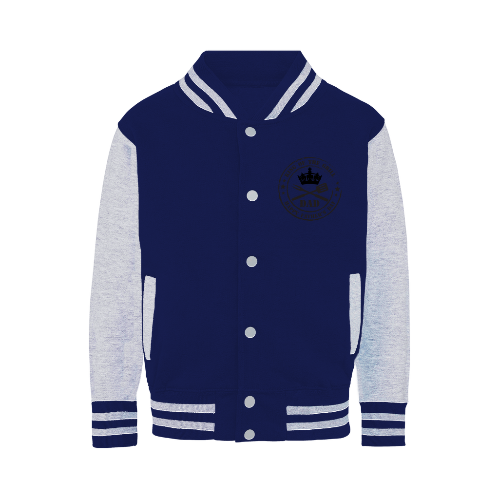 King of the Grill Varsity Jacket - DirectlyPersonalised