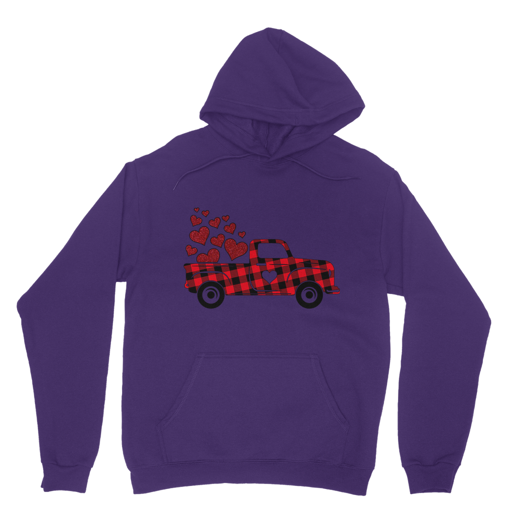 Love Truck Classic Adult Hoodie