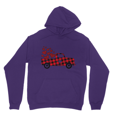 Love Truck Classic Adult Hoodie