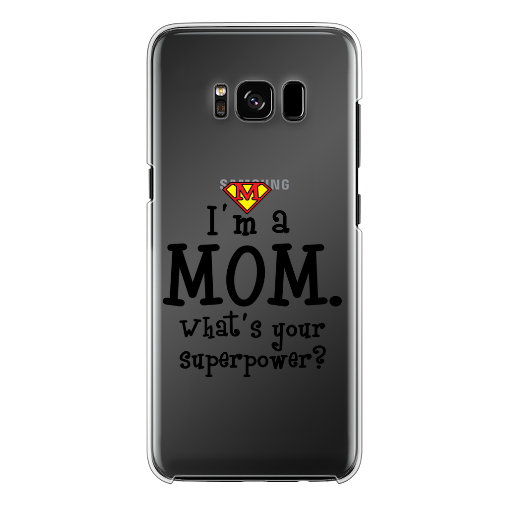Mothers day Back Printed Transparent Hard Phone Case - DirectlyPersonalised