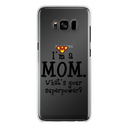 Mothers day Back Printed Transparent Hard Phone Case - DirectlyPersonalised