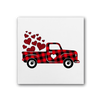 Love Truck Premium Stretched Canvas