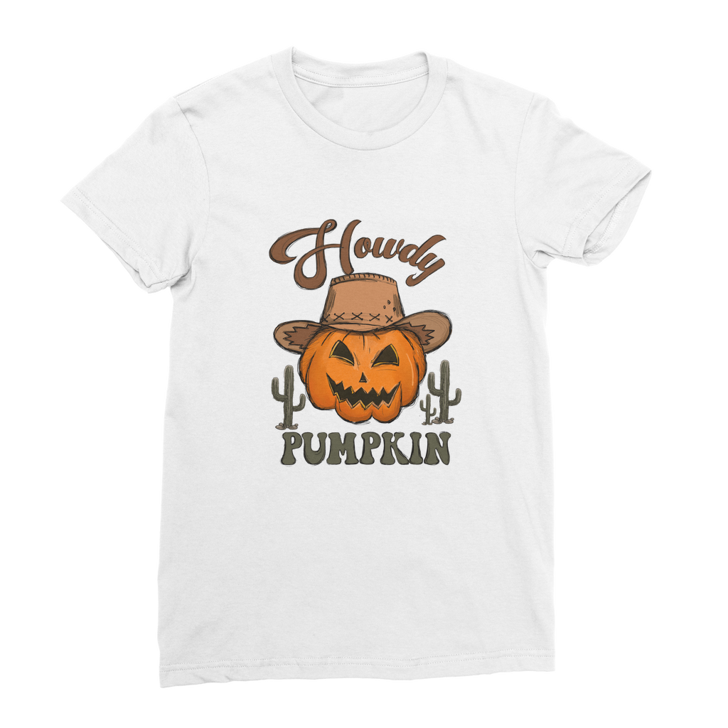 HOWDY PUMPKIN Classic Women's T-Shirt - DirectlyPersonalised