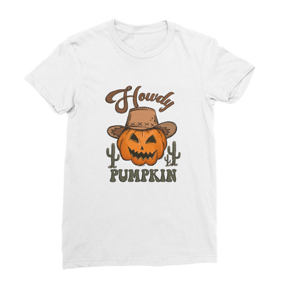 HOWDY PUMPKIN Classic Women's T-Shirt - DirectlyPersonalised