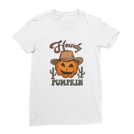 HOWDY PUMPKIN Classic Women's T-Shirt - DirectlyPersonalised