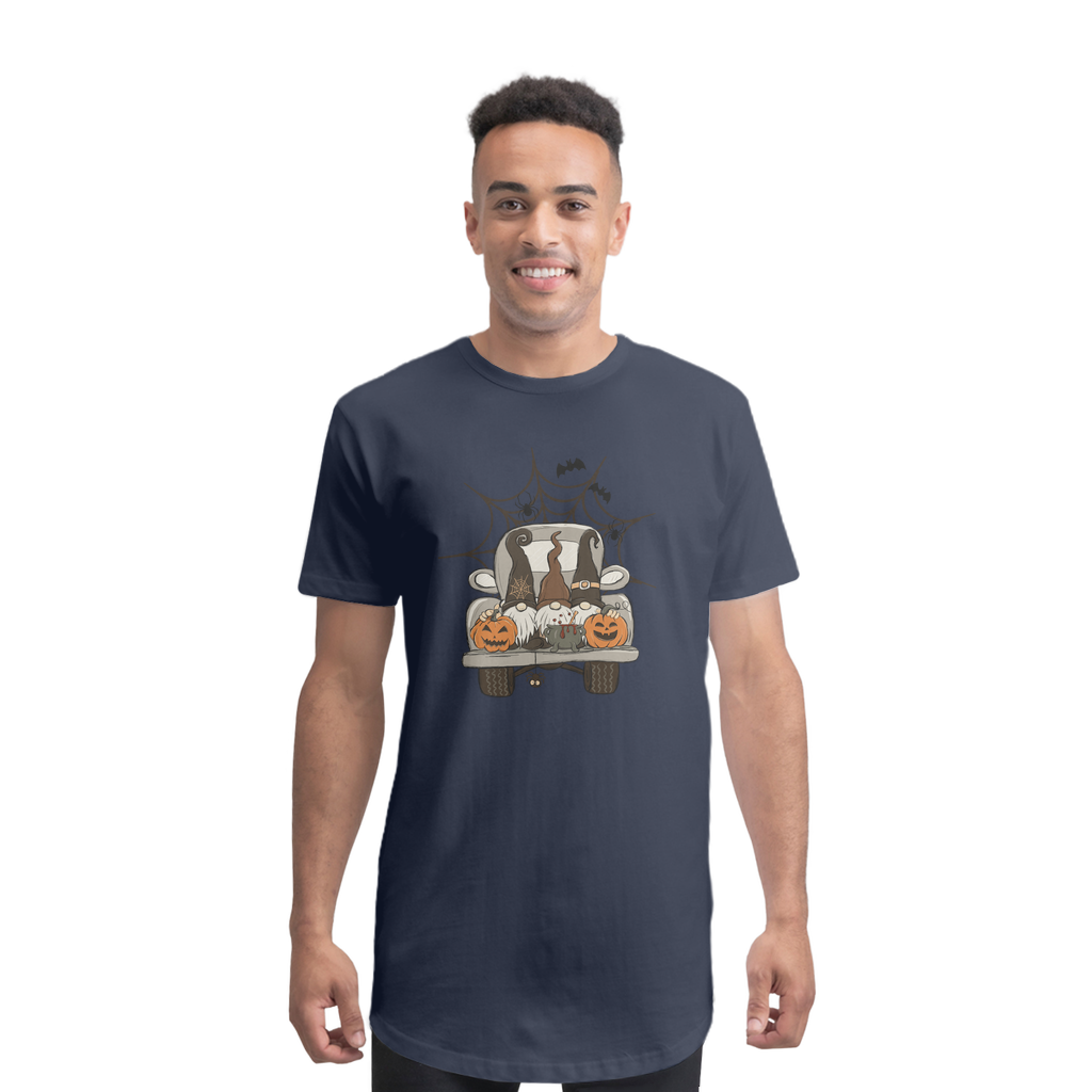 LETS GET SPOOKY Premium Long Body T-Shirt - DirectlyPersonalised