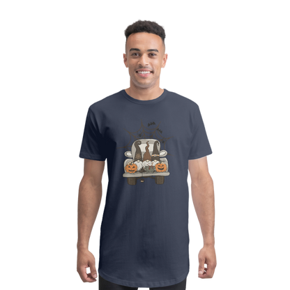 LETS GET SPOOKY Premium Long Body T-Shirt - DirectlyPersonalised