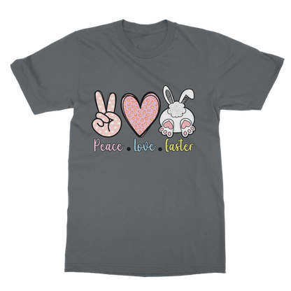 PEACE LOVE EASTER Classic Adult T-Shirt - DirectlyPersonalised