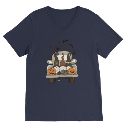 LETS GET SPOOKY Premium V-Neck T-Shirt - DirectlyPersonalised