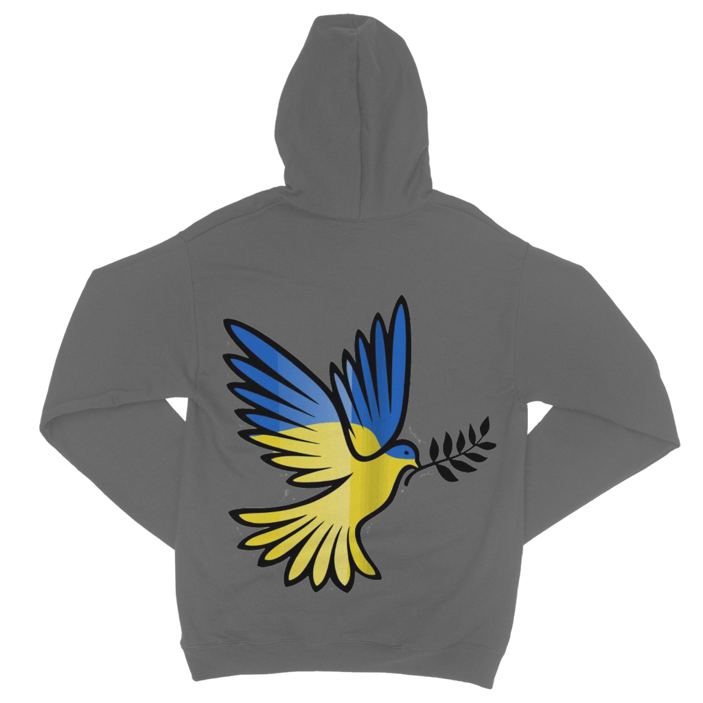 SUPPORT FOR UKRAINE Classic Adult Zip Hoodie - DirectlyPersonalised