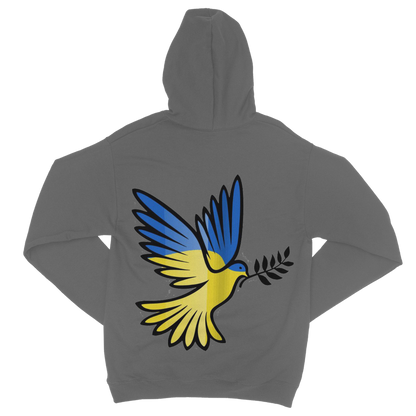 SUPPORT FOR UKRAINE Classic Adult Zip Hoodie - DirectlyPersonalised