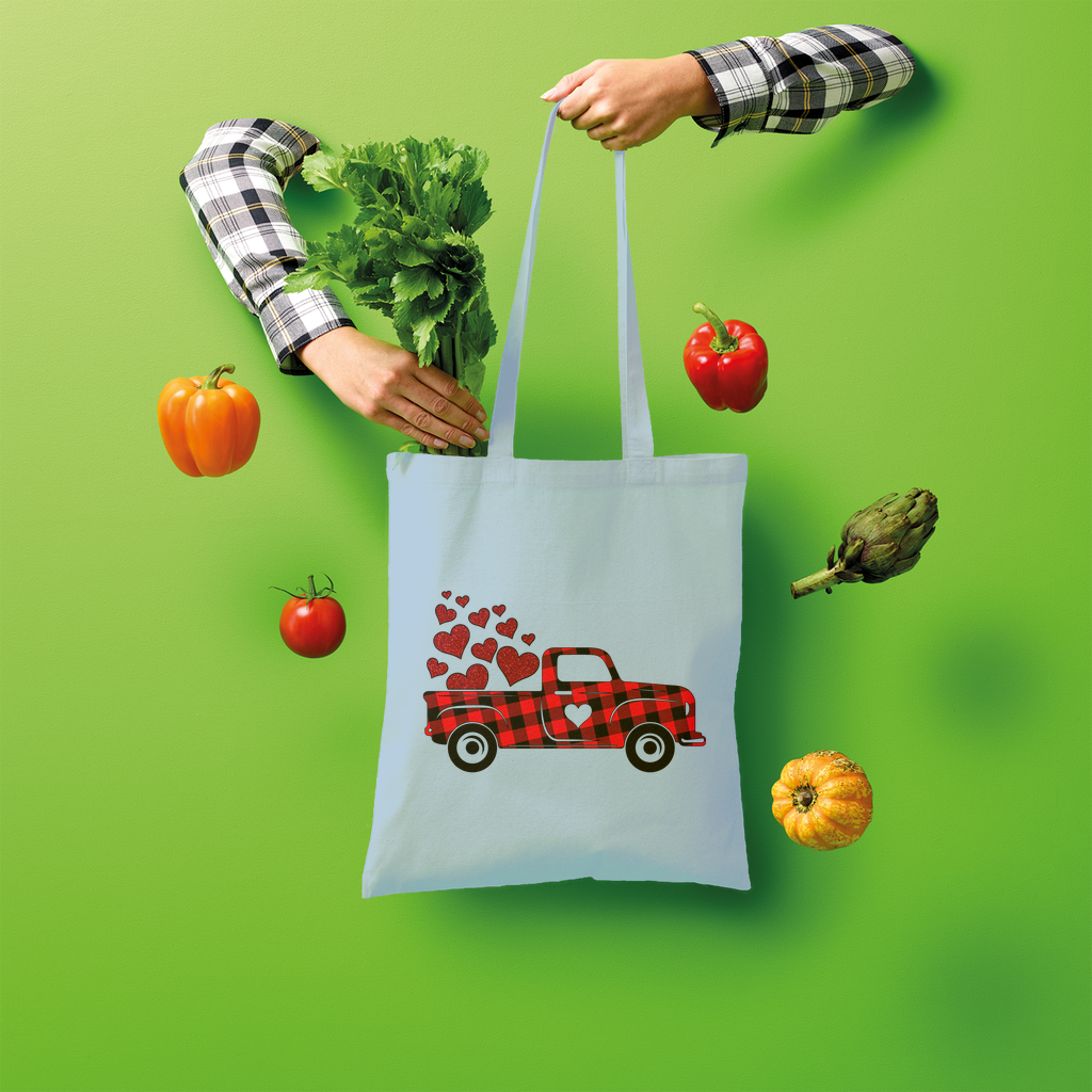 Love Truck Shopper Tote Bag - DirectlyPersonalised