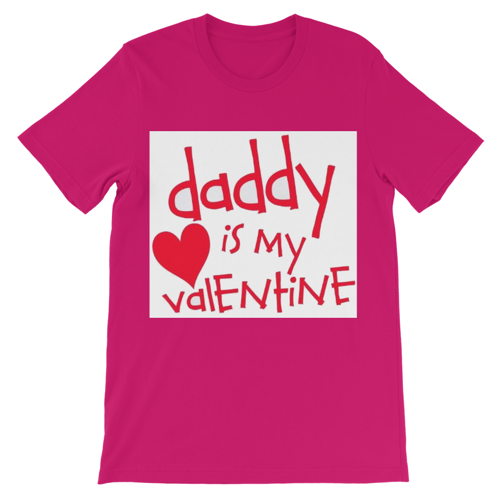 Daddy's my Valentine Premium Kids T-Shirt - DirectlyPersonalised