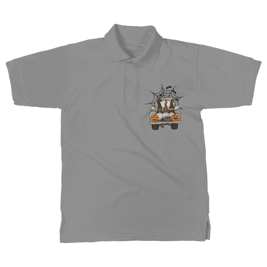 LETS GET SPOOKY Classic Adult Polo Shirt - DirectlyPersonalised