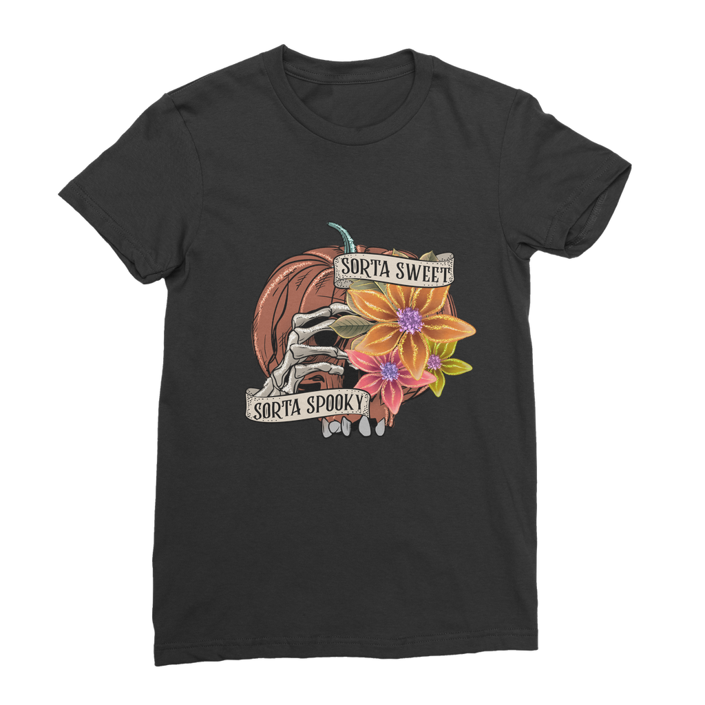 SORTA SWEET - SORTA SPOOKY Premium Jersey Women's T-Shirt - DirectlyPersonalised