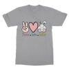 PEACE LOVE EASTER Classic Adult T-Shirt