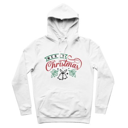Merry Christmas 100% Organic Cotton Hoodie